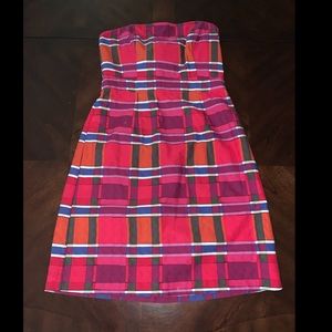 Banana republic strapless dress